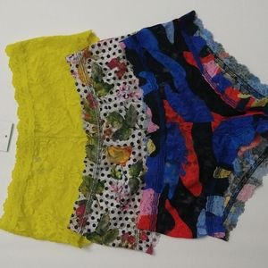 Hanky Panky Boyshorts Trio NWOT